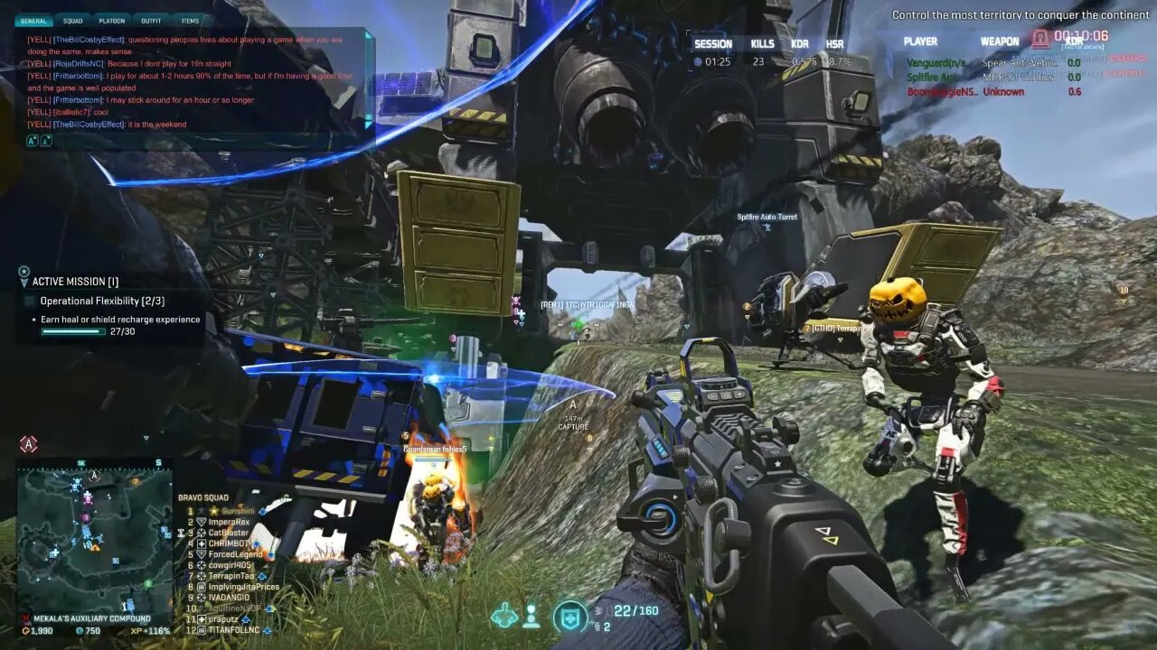 Planetside 2 spooky cloaker kill