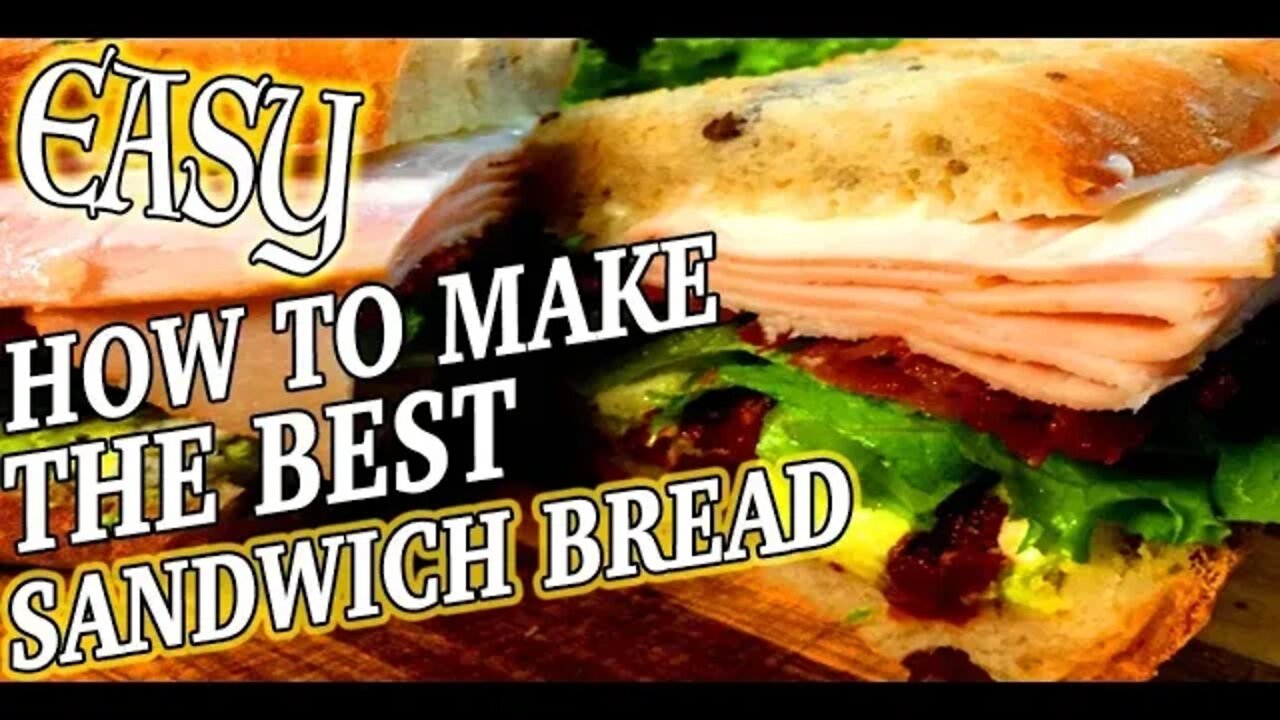 HOW TO MAKE THE BEST SANDWICH BREAD YOU'LL EVER EAT | Kitchen Bravo