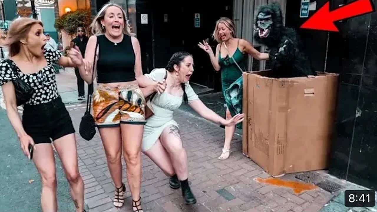 Bushman Prank!!!!! Perfect Imperfection 2023 Craziest Reactions of Girls! Bushman Prank!