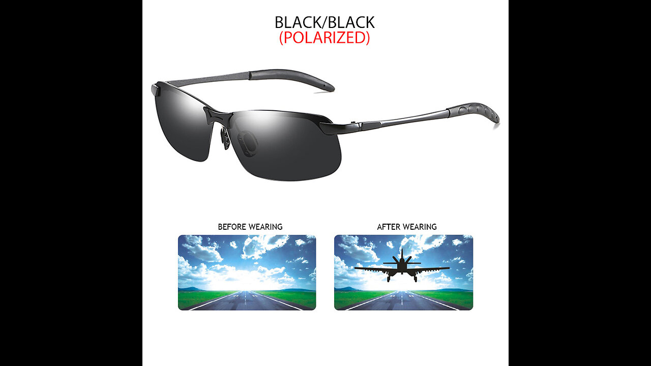 Photochromic Sunglasses Men Polarized Driving Chameleon Glasses | #AliExpress #Amazon