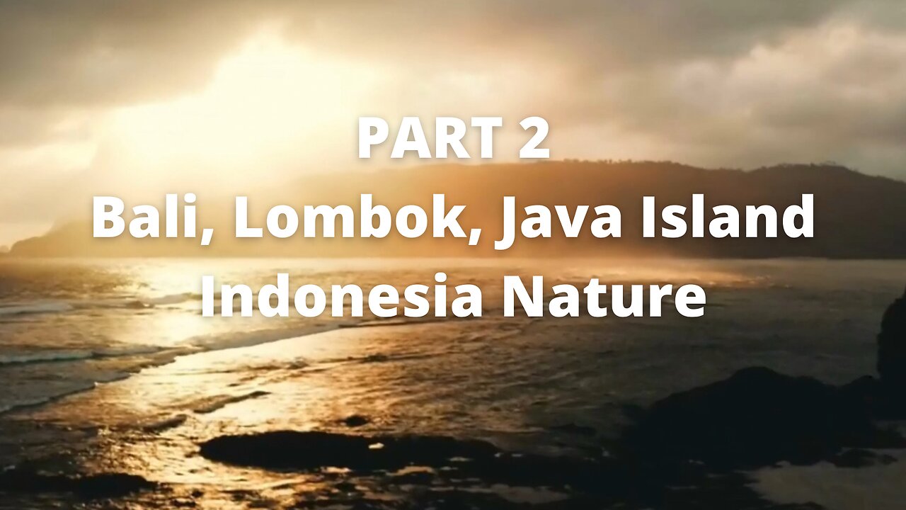 the charm of the island of Bali, the island of Lombok and the island java - Indonesia