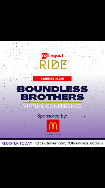 Rolling Out's Boundless Brothers Virtual Men's Conference will elevate all Black men