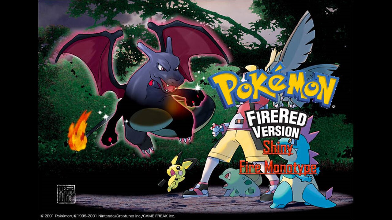 Pokemon Kanto Complete - Shiny Fire Monotype, Episode 1: Ignition!