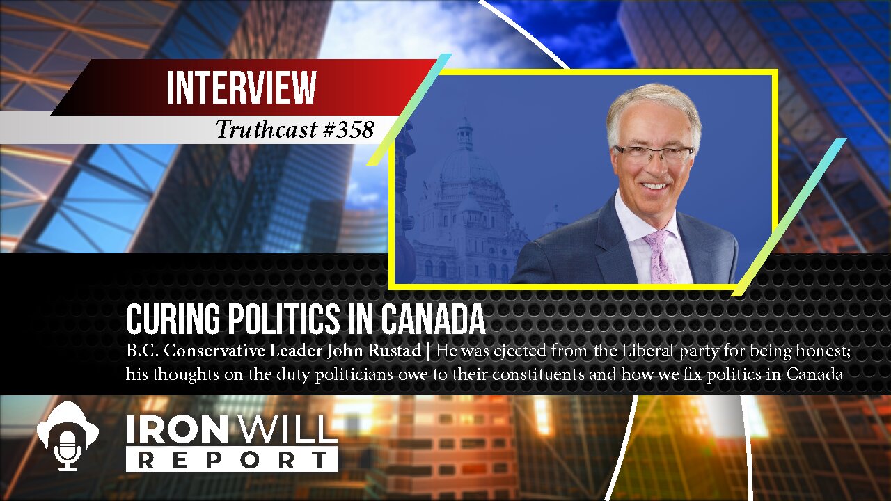 Curing Politics: B.C. Conservative Leader John Rustad