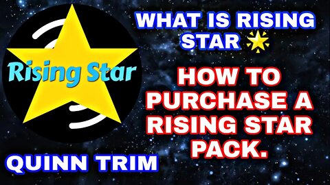 What Is Rising Star | How To Purchase A Rising Star Pack | Link To Rising Star In Description. Q.T.