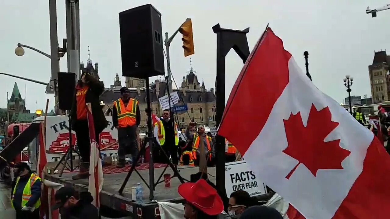 Canadian Freedom Convoy Mass Protest. 3-2-1...FREEDOM!!!