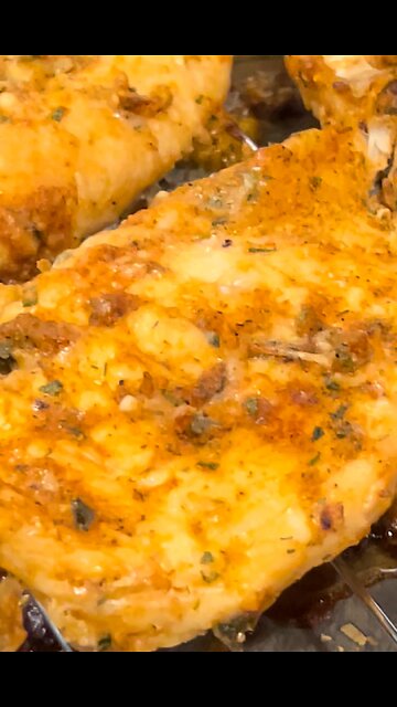 Baked Parmesan chicken