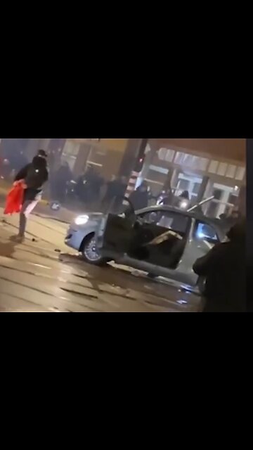 2022: Moroccans celebrating World Cup win in the Netherlands