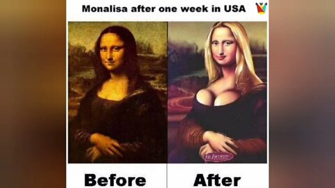 Before and After - Mona Lisa