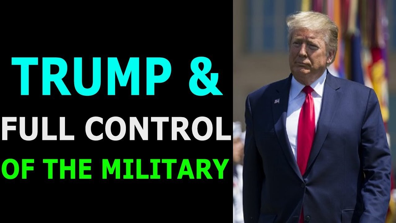 TRÜMP IS STILL PRESlDENT BEHIND THE SCENES & HAS FULL CONTROL OF THE MlLITARY