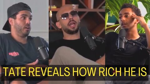 Andrew Tate Tells Nelk Boys How Rich He Is | Billionaire Status