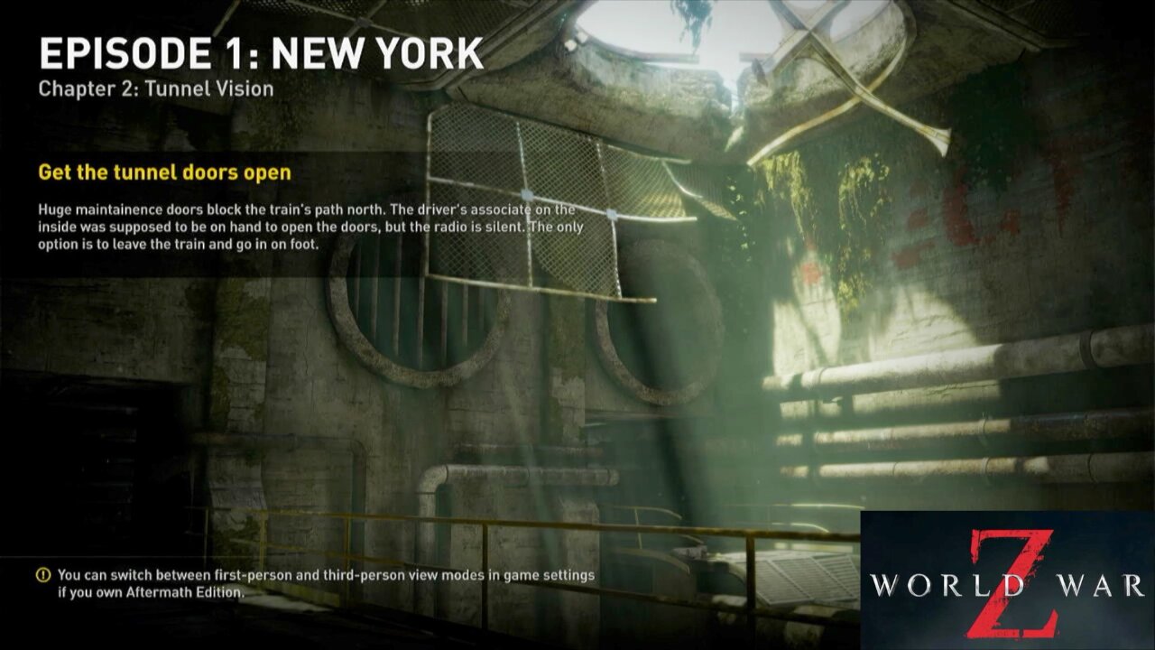 World War Z Aftermath: NEW YORK TUNNEL VISION