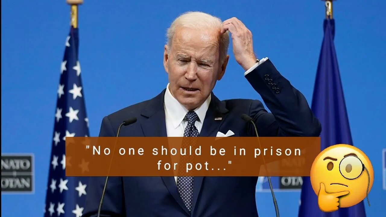 President Biden's Stand on Marijuana Possession: "No One Should Be in Prison!