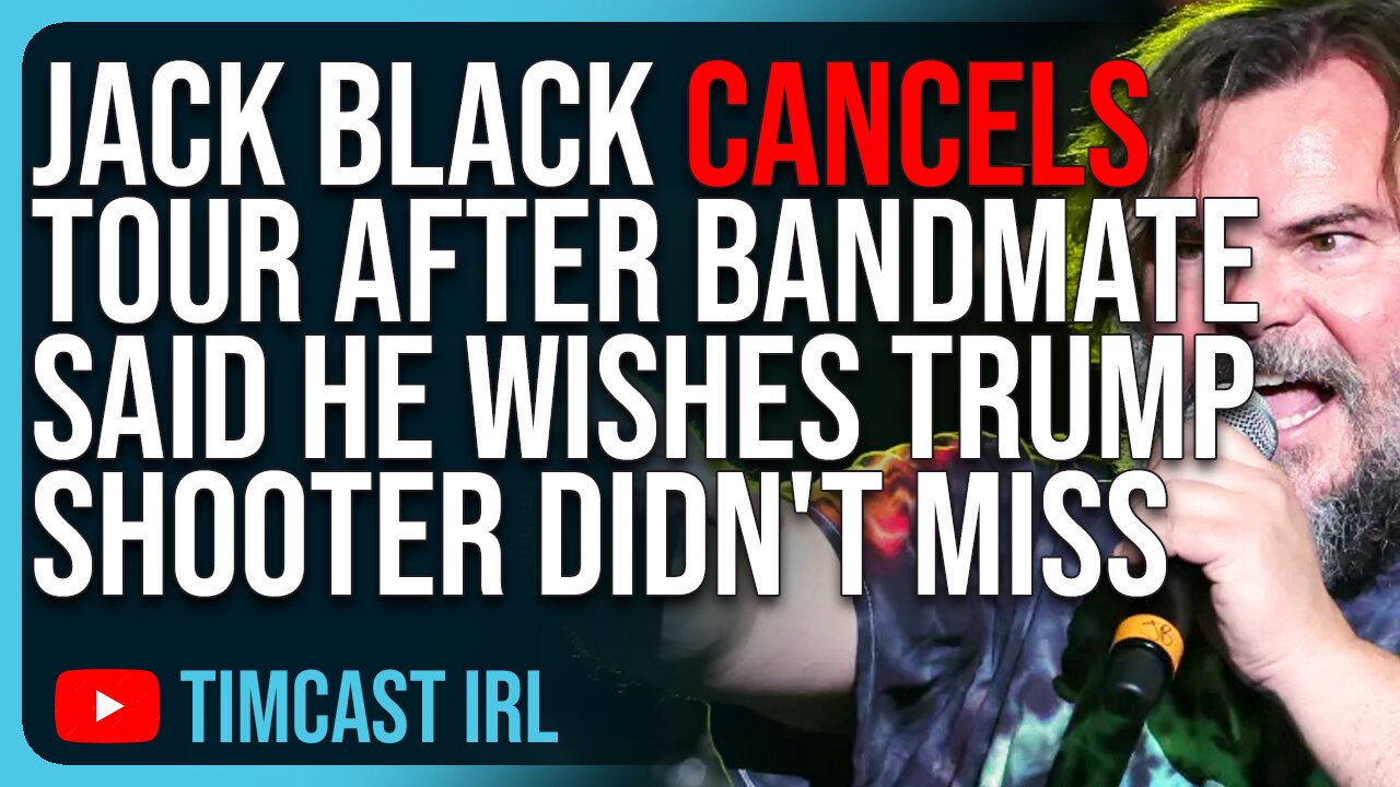 Jack Black CANCELS TOUR After Bandmate Said He Wishes Trump Shooter DIDN'T MISS