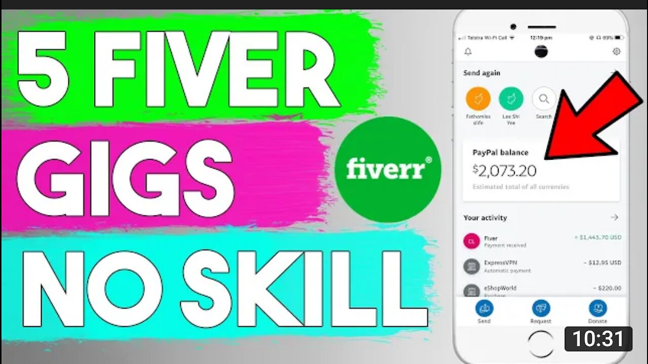 5 Fiverr Gigs That Require No Skills & Zero Knowledge | Make Money Online Today!