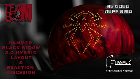 Complete Layout & Reaction Video for the new Hammer Black Widow 2.0 Hybrid