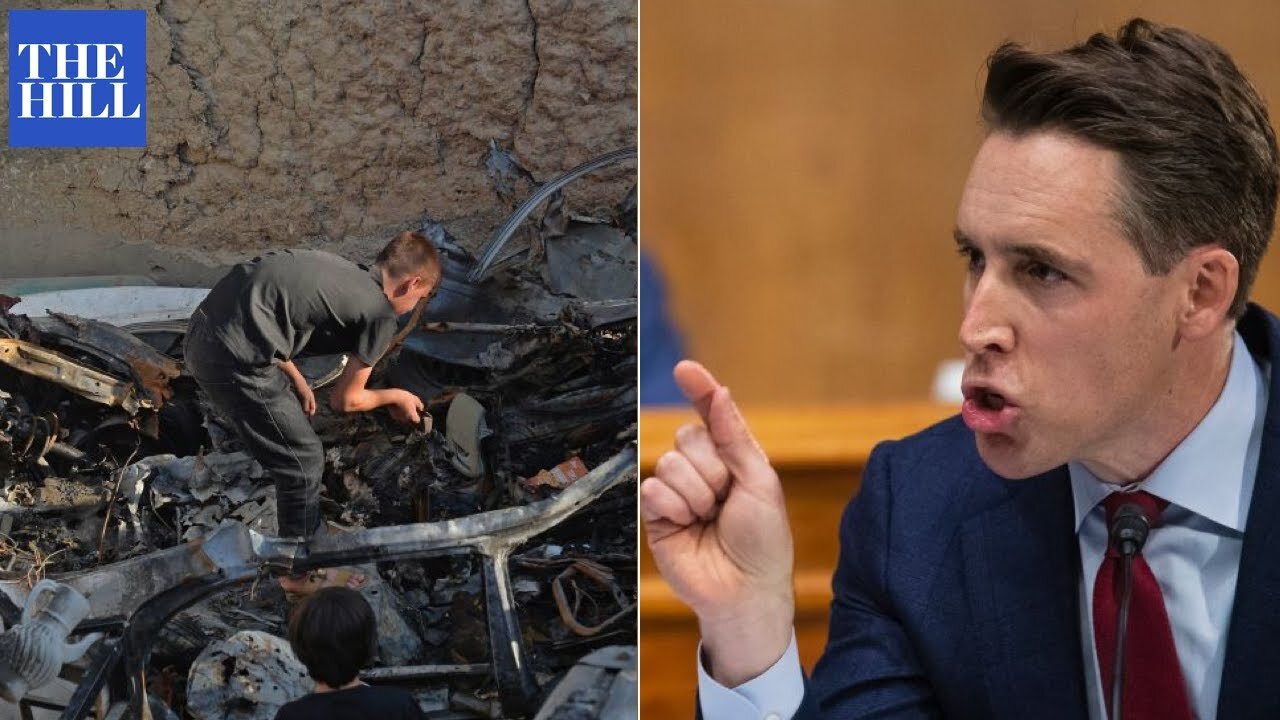 'No Accountability?' Hawley Slams Pentagon Over Drone Strike That Killed Afghan Civilians