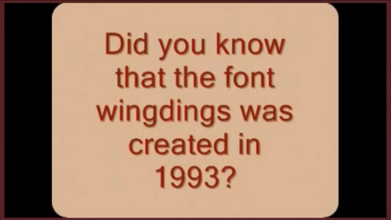 WINGDINGS Q33 NY FORETOLD OF 911