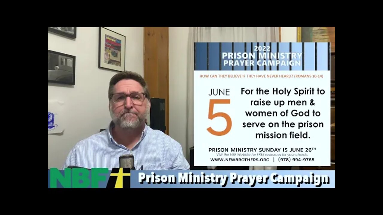 Prison Ministry Prayer Campaign 2022 - Day 5