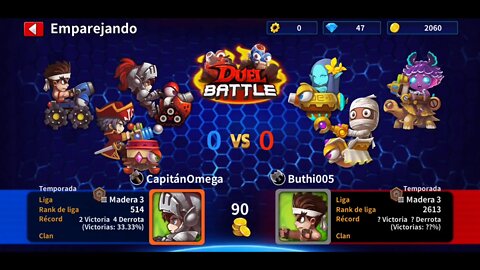 GUNBOUNDM: Modo Duel Battle - CAPITANOMEGA vs BUTHI005 | Entretenimiento Digital 3.0