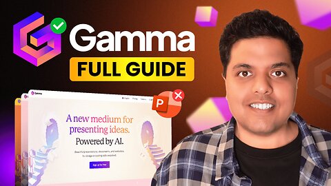 Create Presentation Slides with AI in Seconds | Gamma.app Tutorial & Review