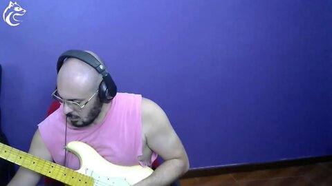 treinar um pouquinho de guitarra