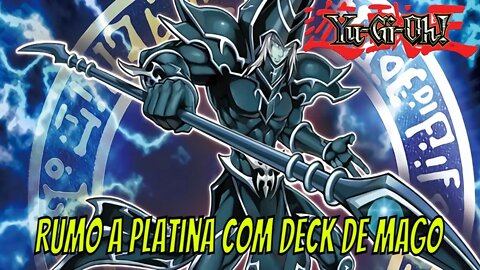 Yu Gi Oh Master Duel Ranked - rumo a platina com o deck de mago negro