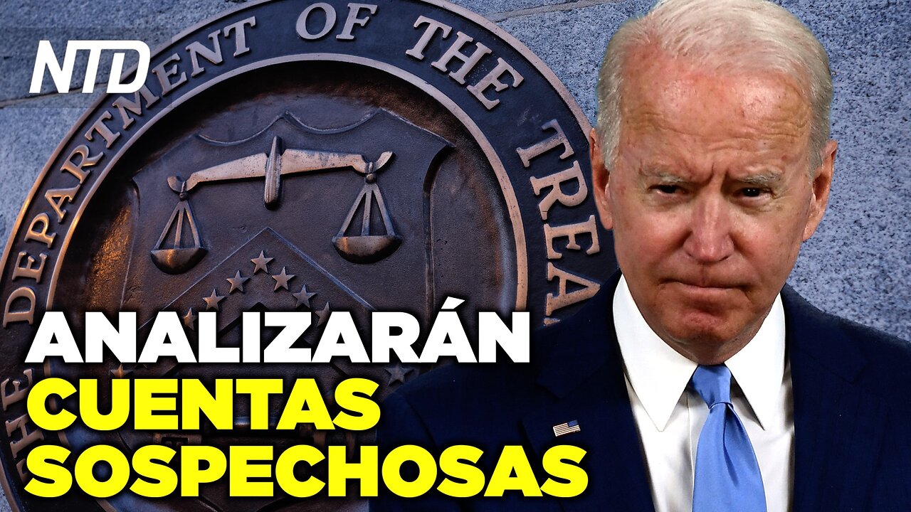 Departamento del tesoro permite analizar cuentas bancarias de Biden