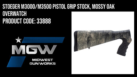 Stoeger M3000/M3500 Pistol Grip Stock, Mossy Oak Overwatch - 33888