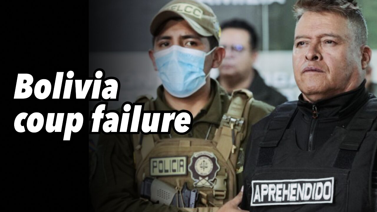 Bolivia coup failure