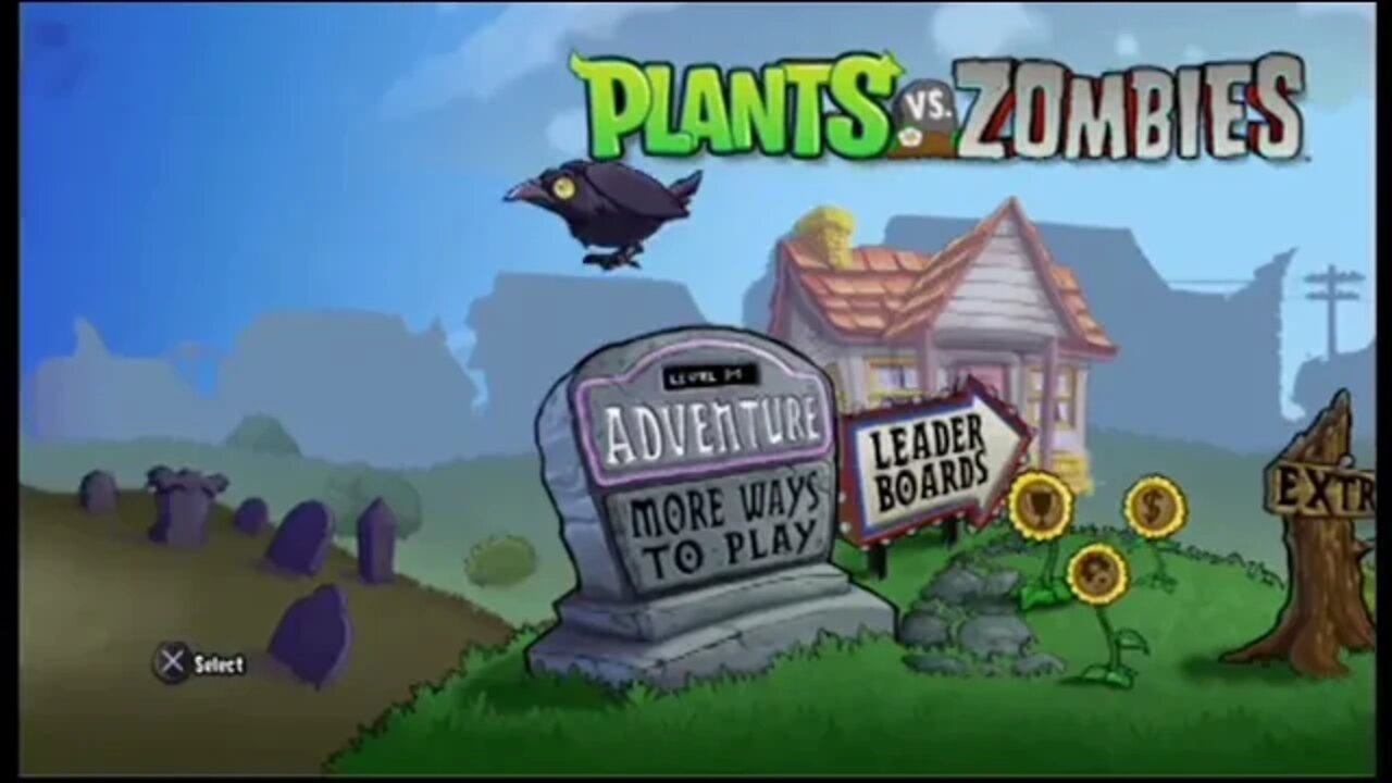 Plants vs Zombies (Mini Game)Mod On Ps3