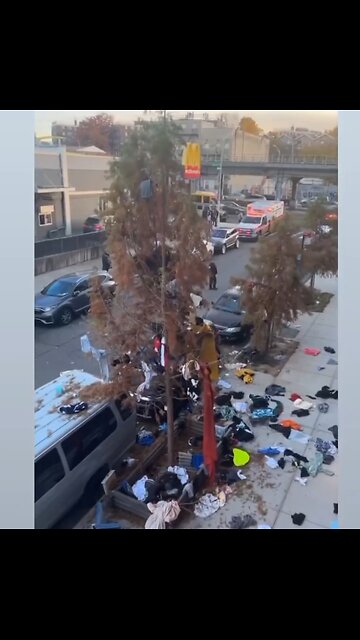 Pissed Off Girlfriend Throws Cheating Boyfriend's Clothes Out NYC Window