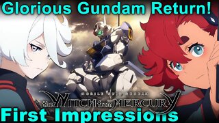 Glorious Gundam Return! - Mobile Suit Gundam The Witch From Mercury First Impressions!