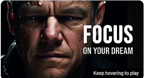 FOCUS ON YOUR DREAM (Self Discipline Motivational Speech Video)