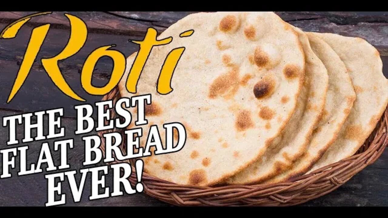 HOW TO MAKE THE BEST FLATBREAD (ROTI) | Kitchen Bravo