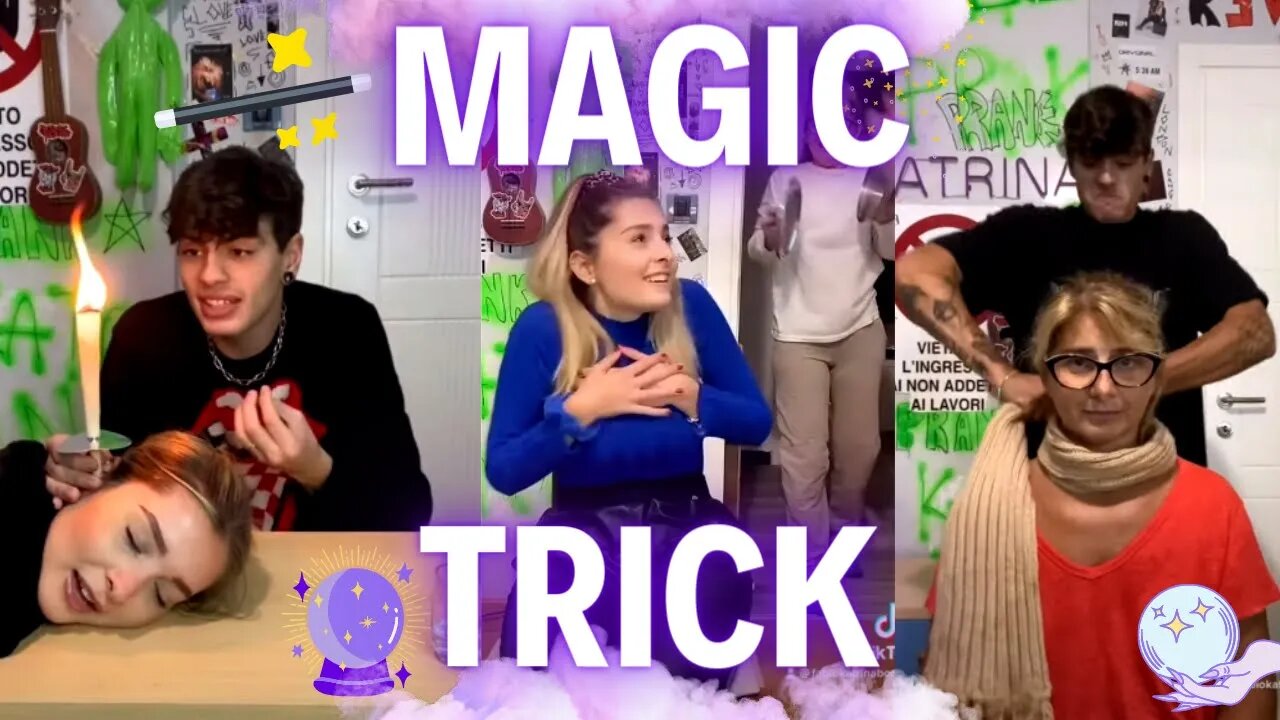 MAGIC TRICK COMPILATION 🪄| magia di Katrina