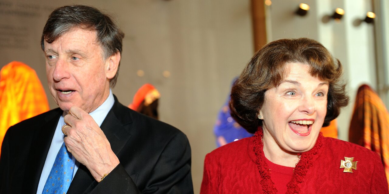 Feinstein’s Husband Owned a Chinese Company That Installed Spyware on U.S. Military Machines