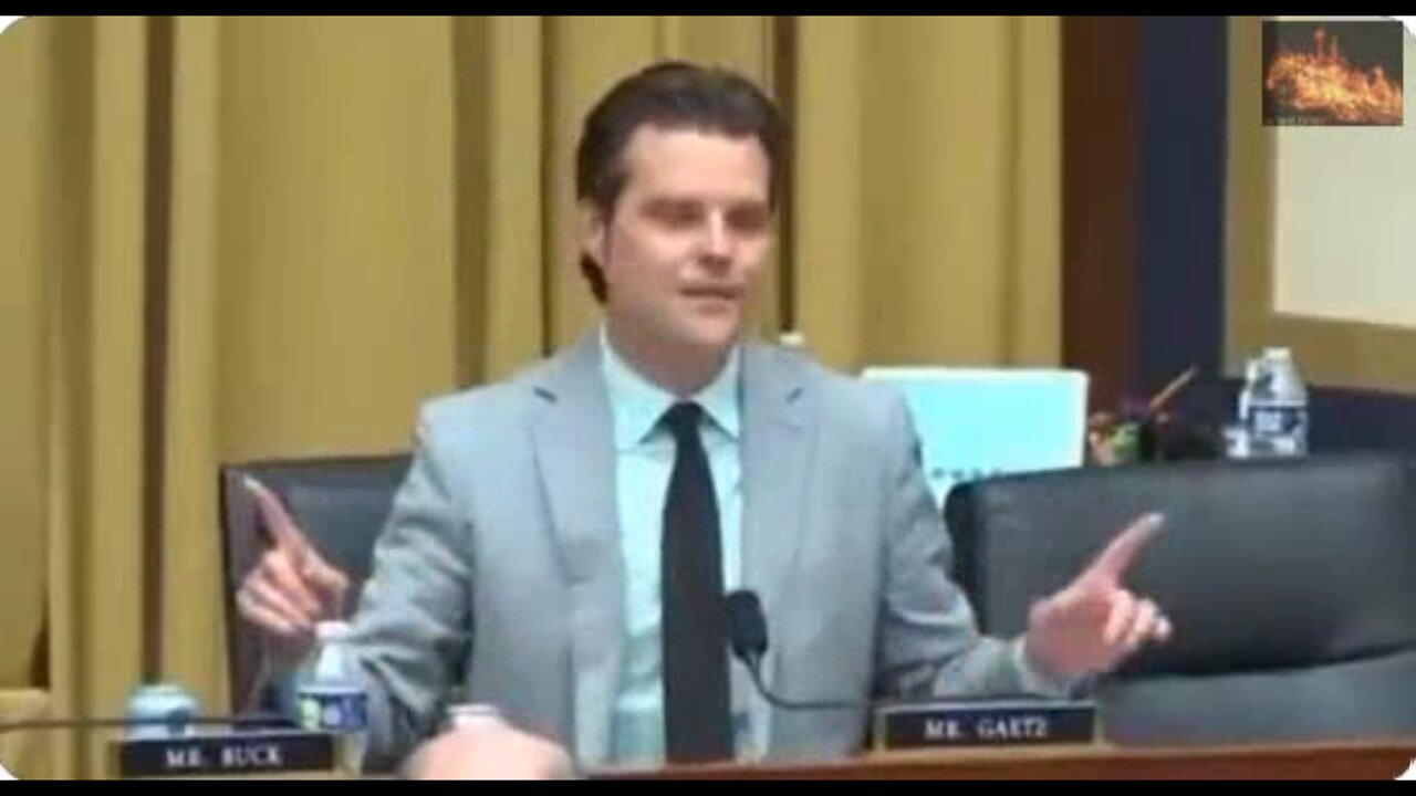 MATT GAETZ Destroys J6 Lies. Truth is Coming