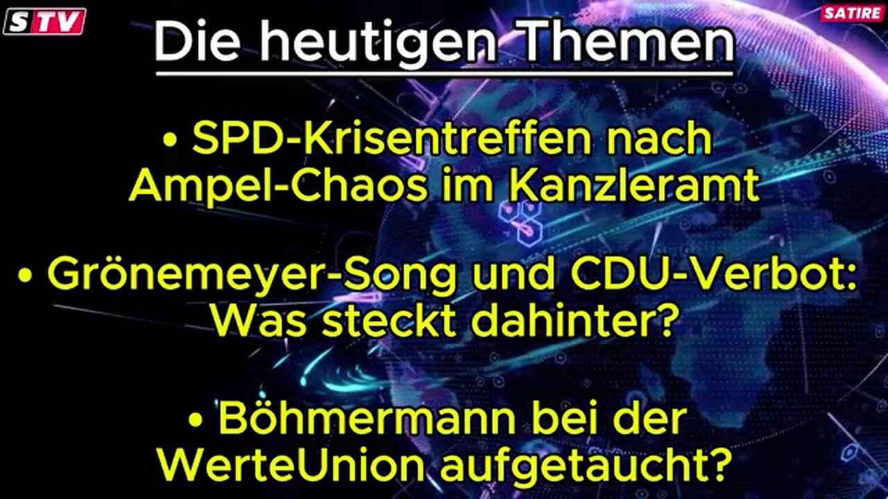 🔥 Böhmermann & Grönemeyer: Ein Duo ohne Agenda? 🔥o5.11.2024 SchnuteTV