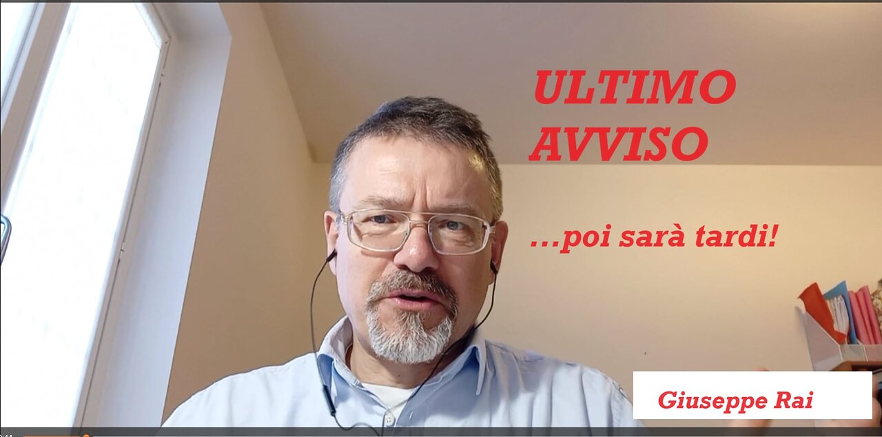 Ultimo avviso ...poi sarà tardi!