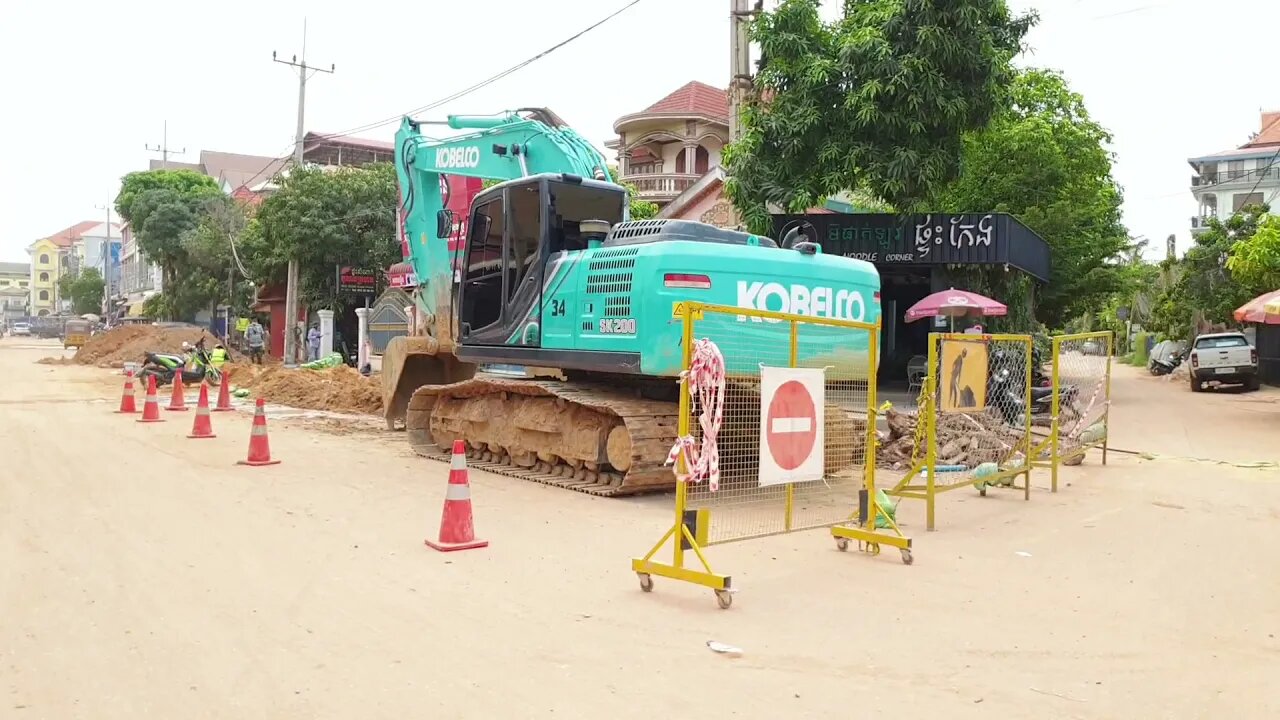 Tour Siem Reap2021, Government Development Project New Road 38line, Road... / Amazing Tour Cambodia.