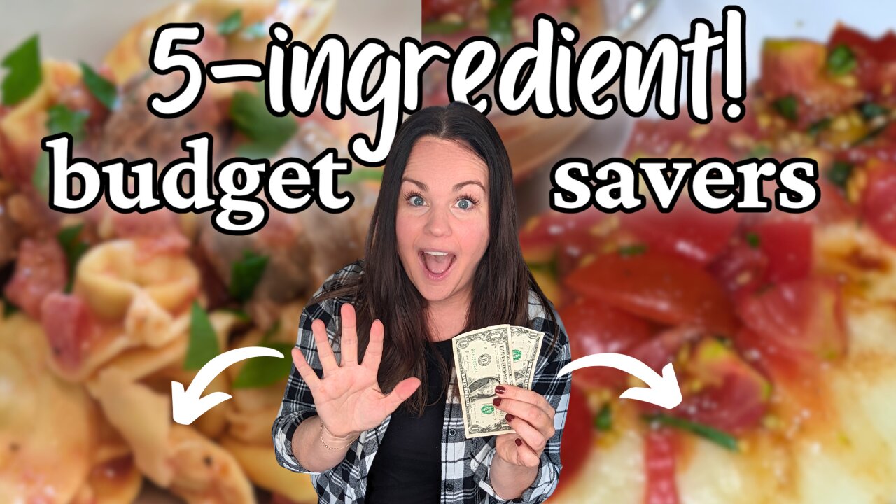 5-INGREDIENT Recipes that will SAVE YOUR BUDGET | Cheap and Easy Recipes