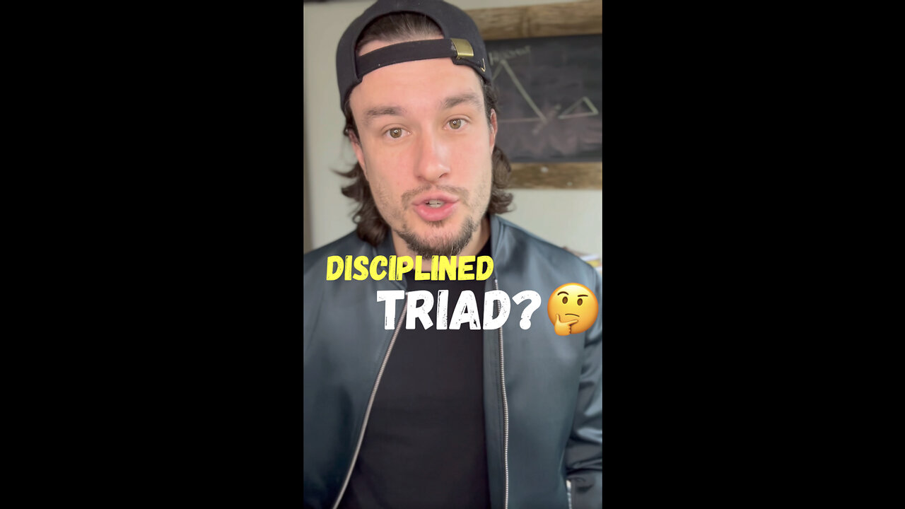 ⚡have you heard of the DISCIPLINE TRIAD⚡