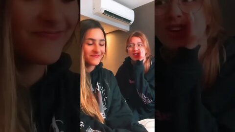 TIK TOK DE BIBI TATTO COM ISA PREZOTTO #shorts