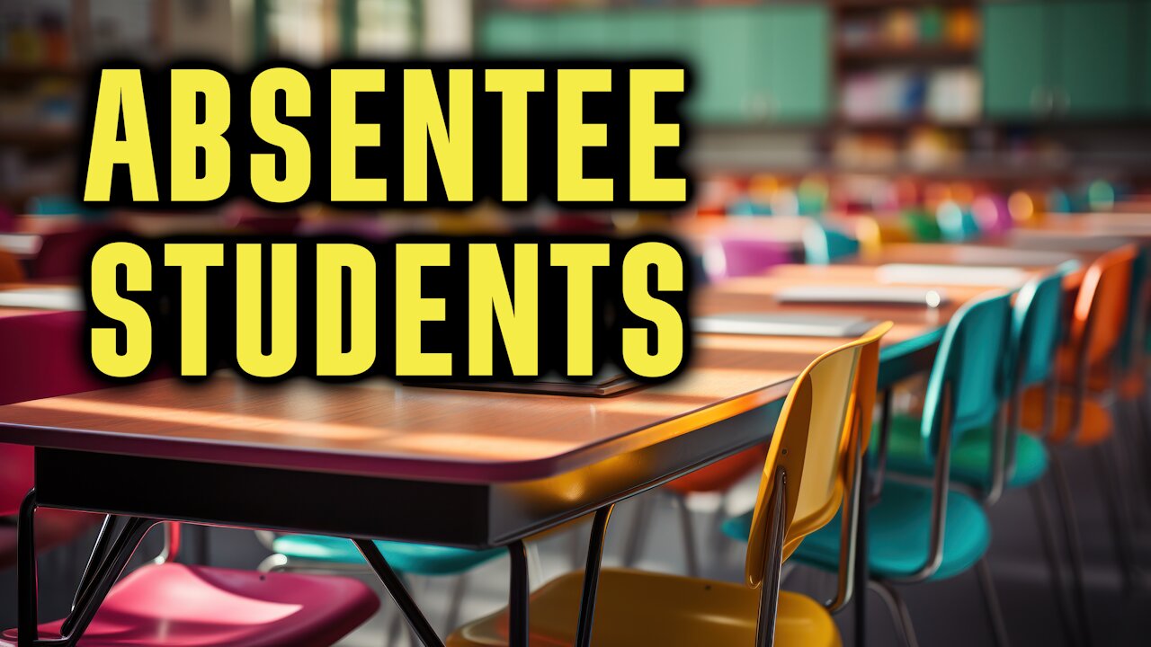 School Absenteeism Grows, and Teachers Unions Don't Care