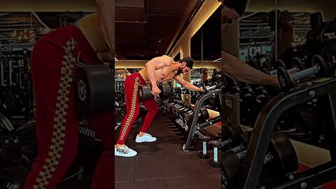 SINGLE ARM ROW - BACK DAY #shorts #youtubeshorts