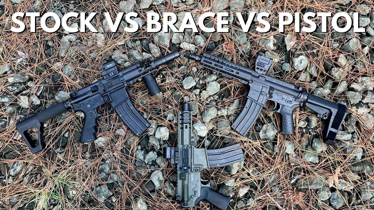 Stock VS Brace VS Pistol