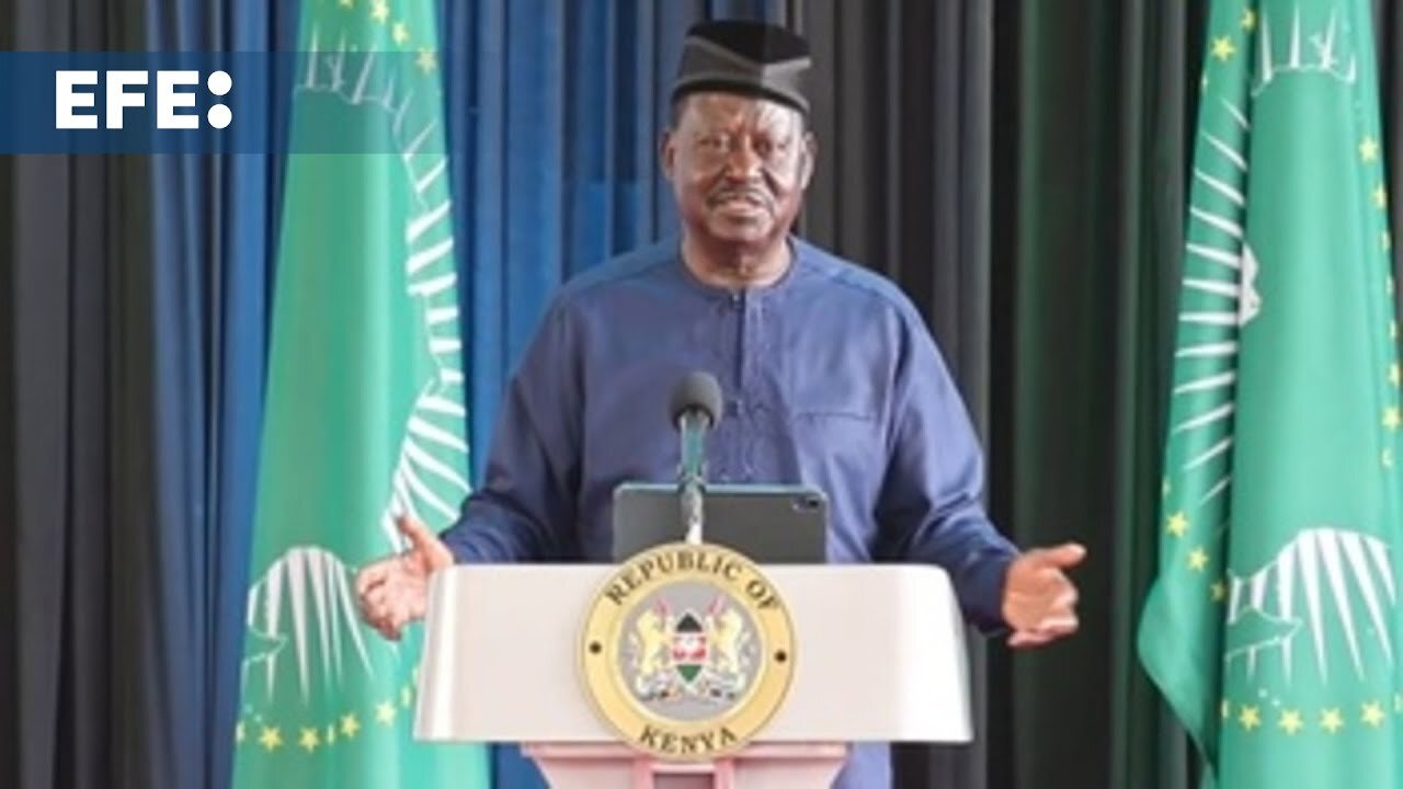 Kenia postula al ex primer ministro Odinga para presidir la Comisión de la Unión Africana