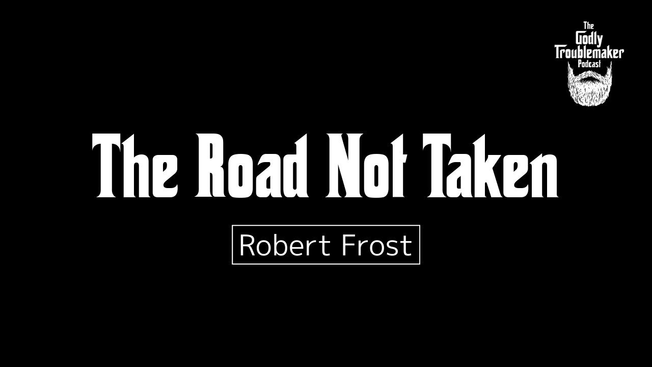 The Road Not Taken - Robert Frost | Read By Andy Parker