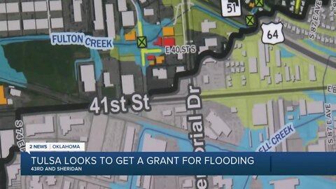 City of Tulsa hoping for grant to address midtown flooding